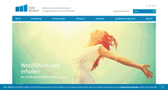 Desktop Screenshot of klinik-windach.de